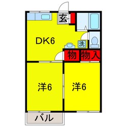 五井駅 徒歩25分 2階の物件間取画像